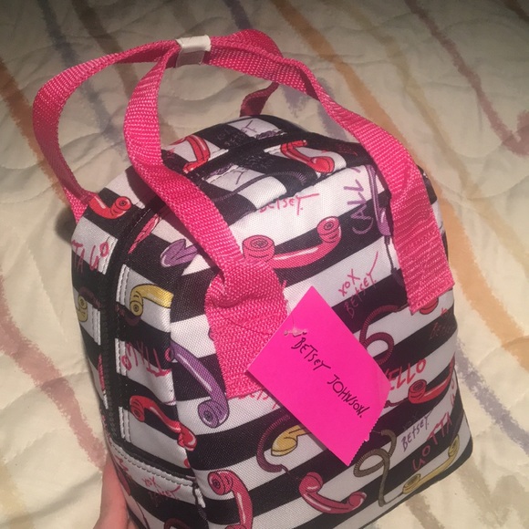 Betsey Johnson Handbags - 🥪 NWT betsey johnson telephone lunch bag 🥪
